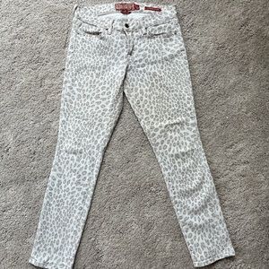Lucky Brand Cheetah/Leopard Print Jeans